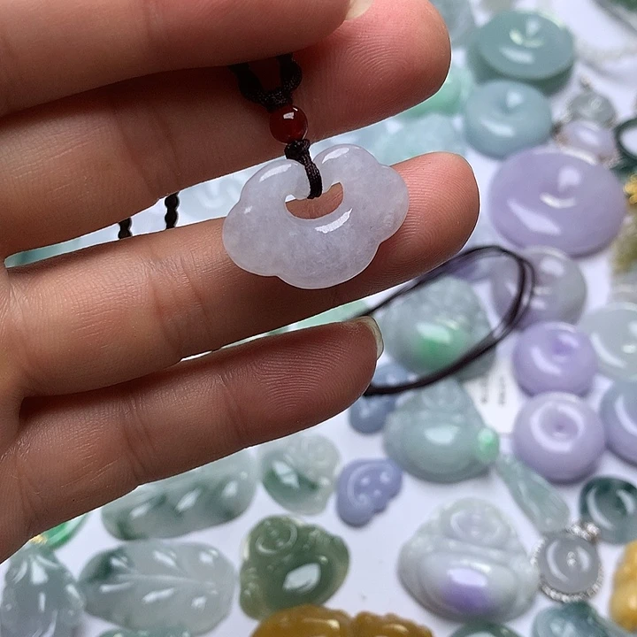 翡翠未镶嵌颈饰天然翡翠