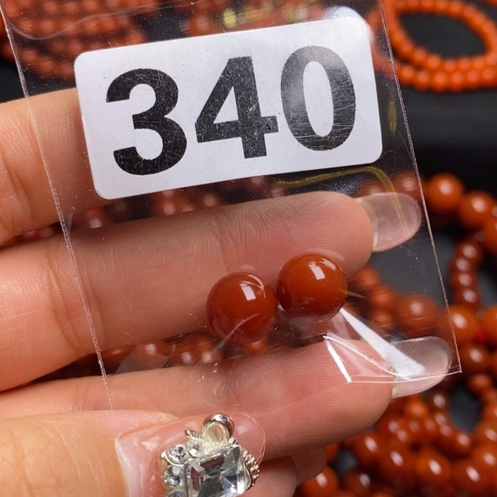 未镶嵌南红玛瑙手链木*