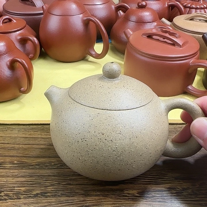 紫砂茶壶西施段泥