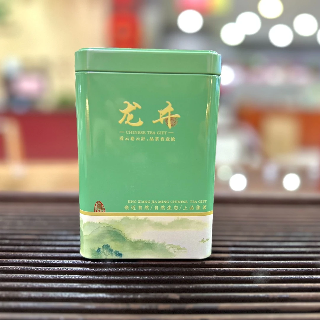 清连香   龙井茶  铁罐装