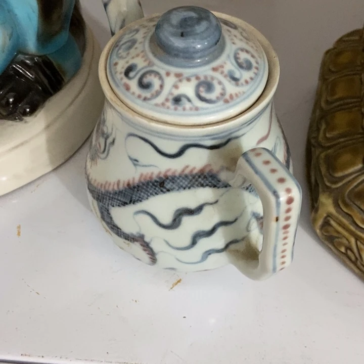 紫砂陶瓷制品摆件奋*