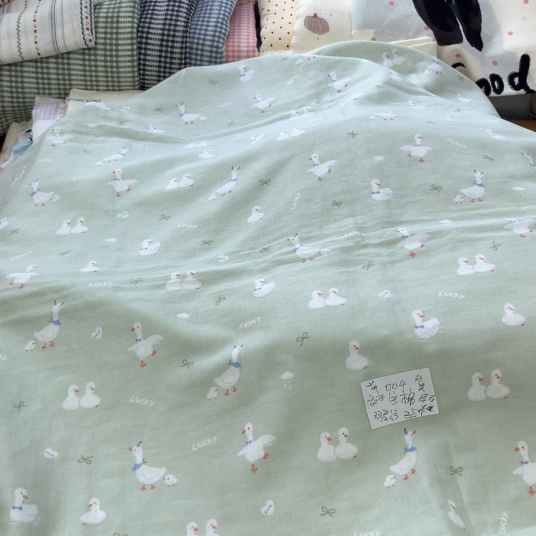 棉004全棉2.5米宽双层纱A类