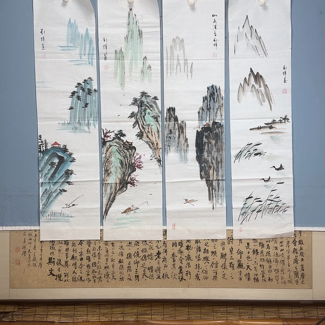 风***溪国画1341 牡丹图画师