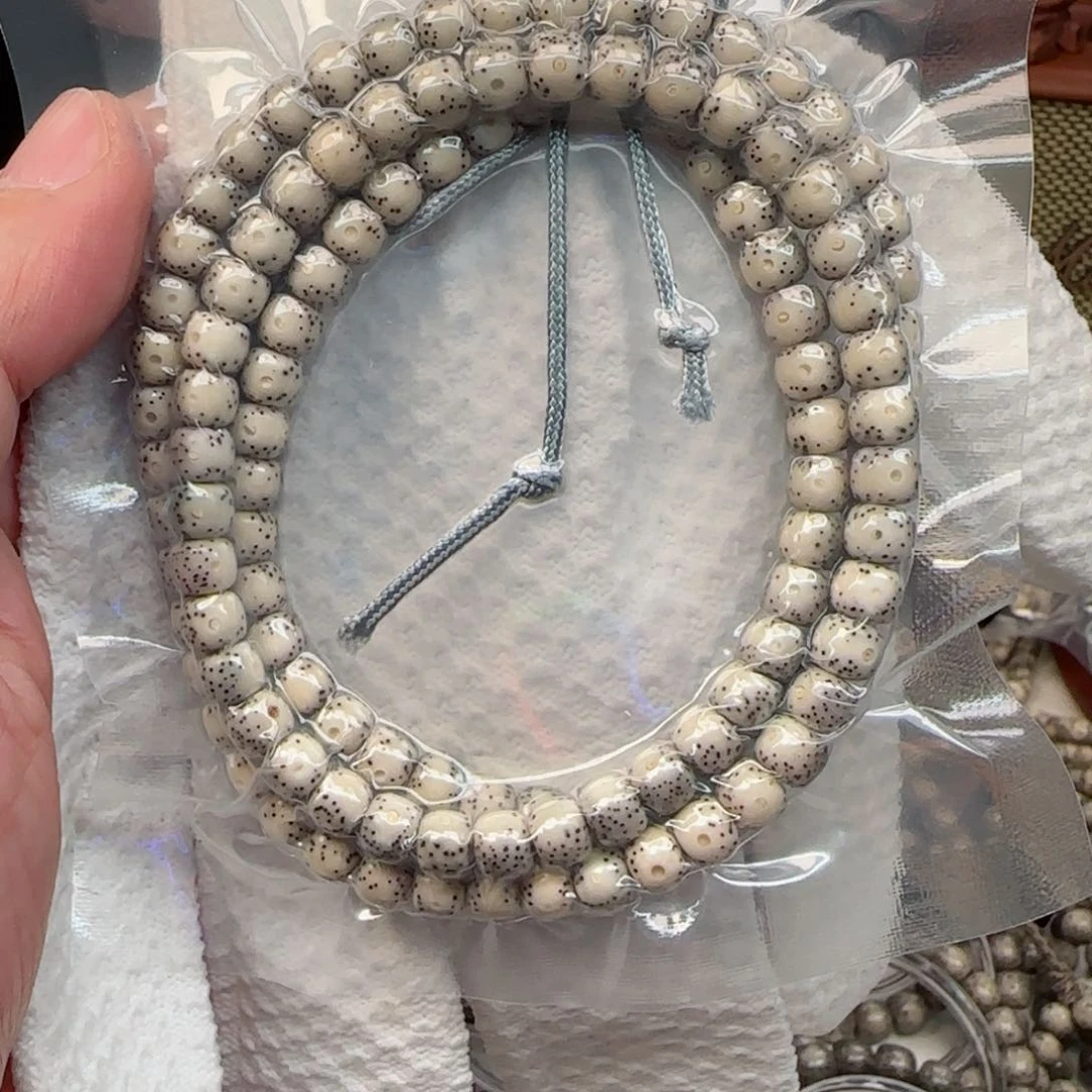 星月菩提手串果冻大眼睛108-7*6精品