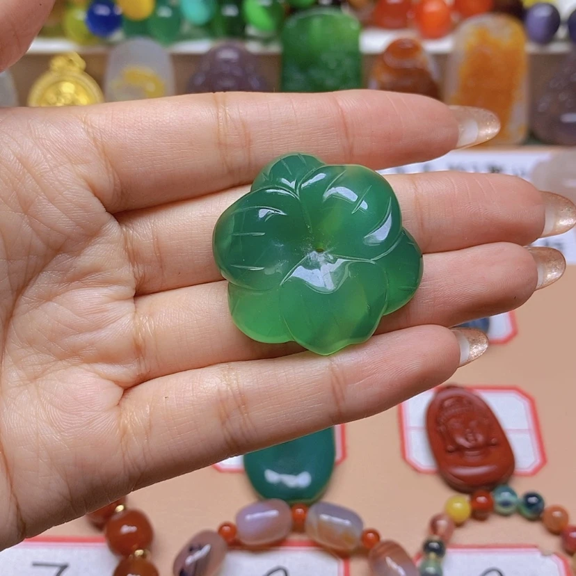 【闪购商品】玛瑙/玉髓颈饰未镶嵌用****6