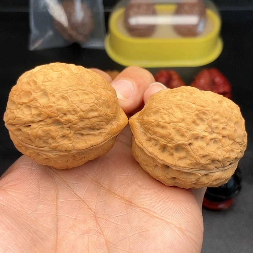 【闪购商品】把件文玩核桃39尺蟾祖53.1克