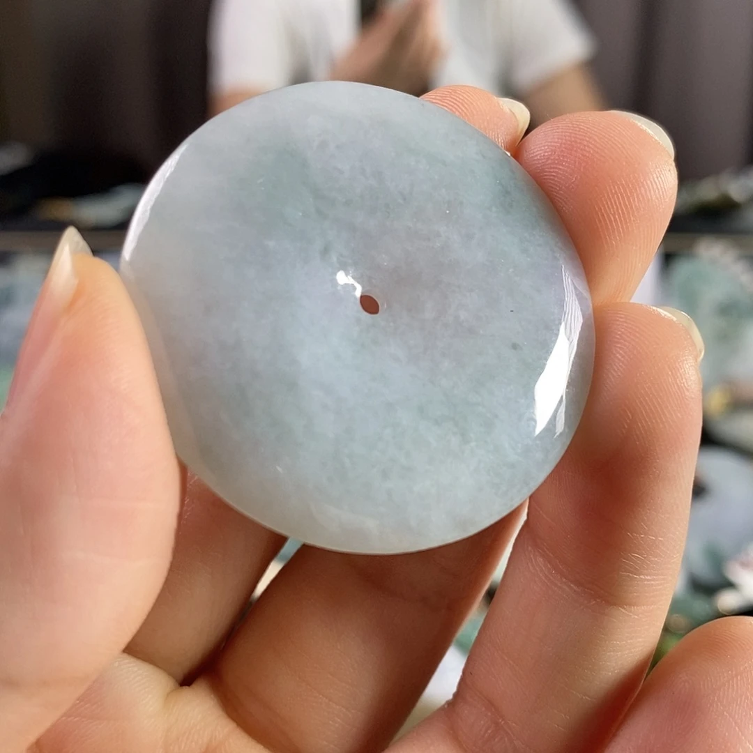 翡翠挂件未镶嵌吊坠
