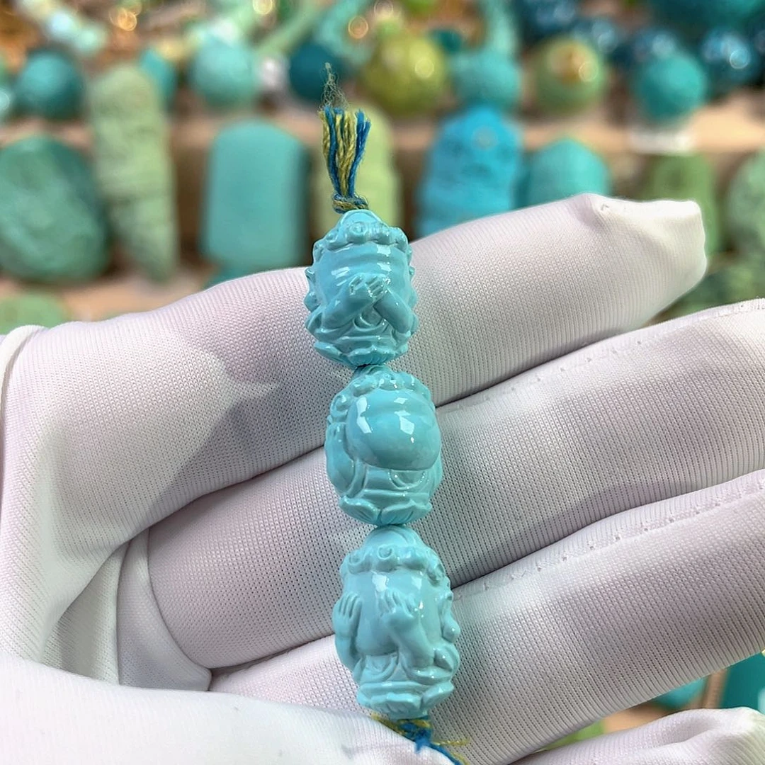 绿松石未镶嵌珠宝奇石