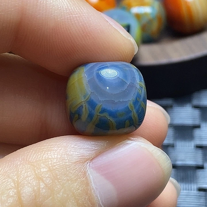 笑***生玛瑙/玉髓未镶嵌颈饰