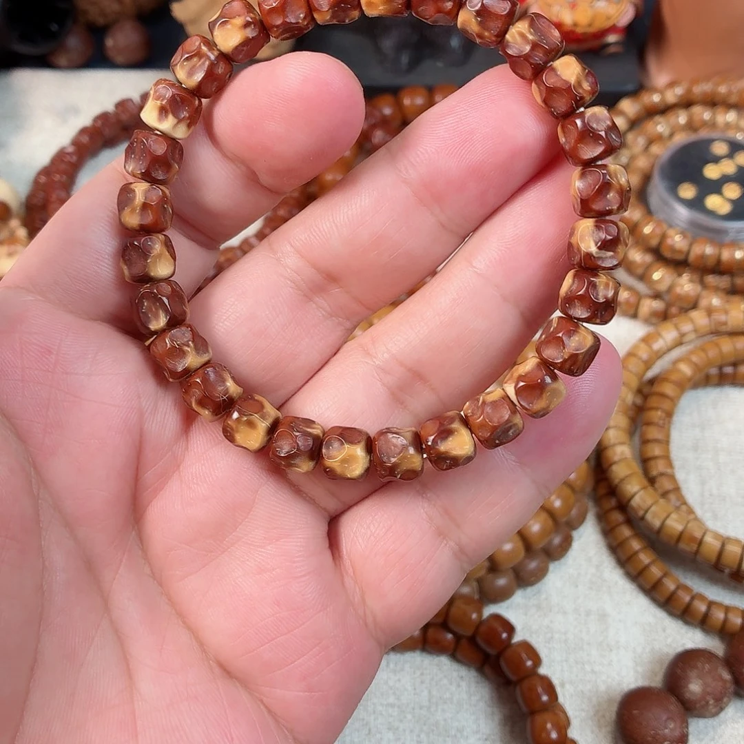 紫金鼠手串无相老型