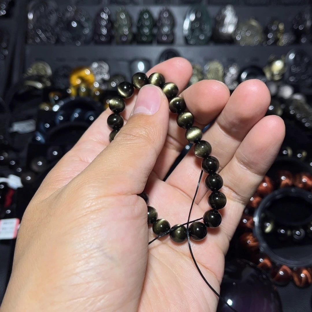 加***z黑曜岩未镶嵌珠宝奇石