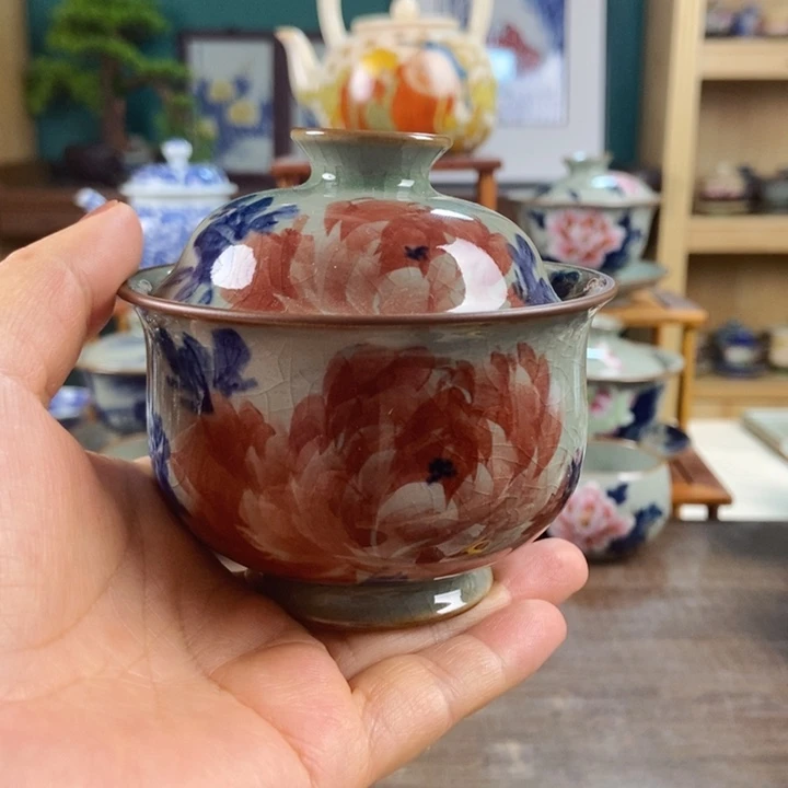 瓷片手工制作工艺精湛等