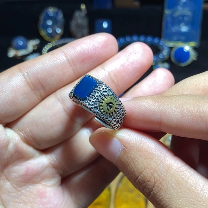 琥珀未镶嵌裸石多米尼加蓝珀