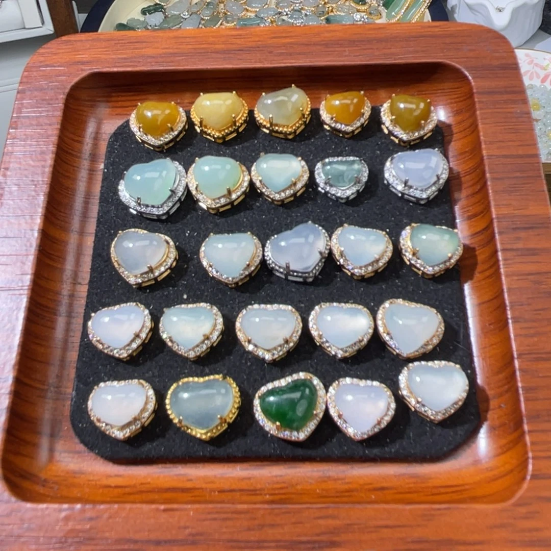 颈饰银S925镶嵌翡翠翡翠