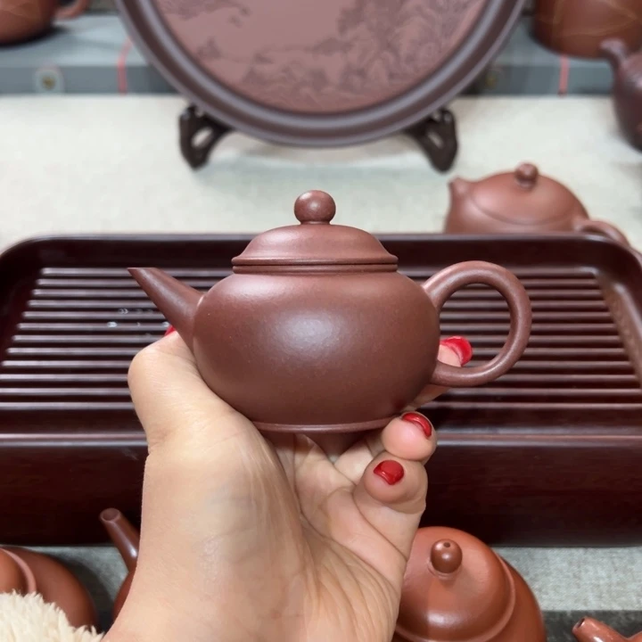 素***墨茶壶紫砂宜兴紫砂文化艺术