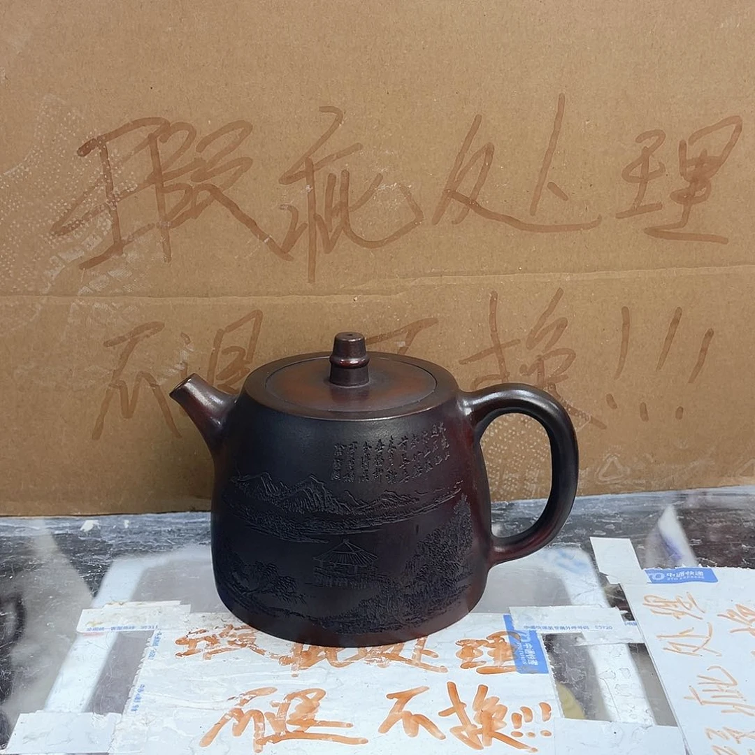 紫砂茶壶宜兴紫砂壶瑕疵