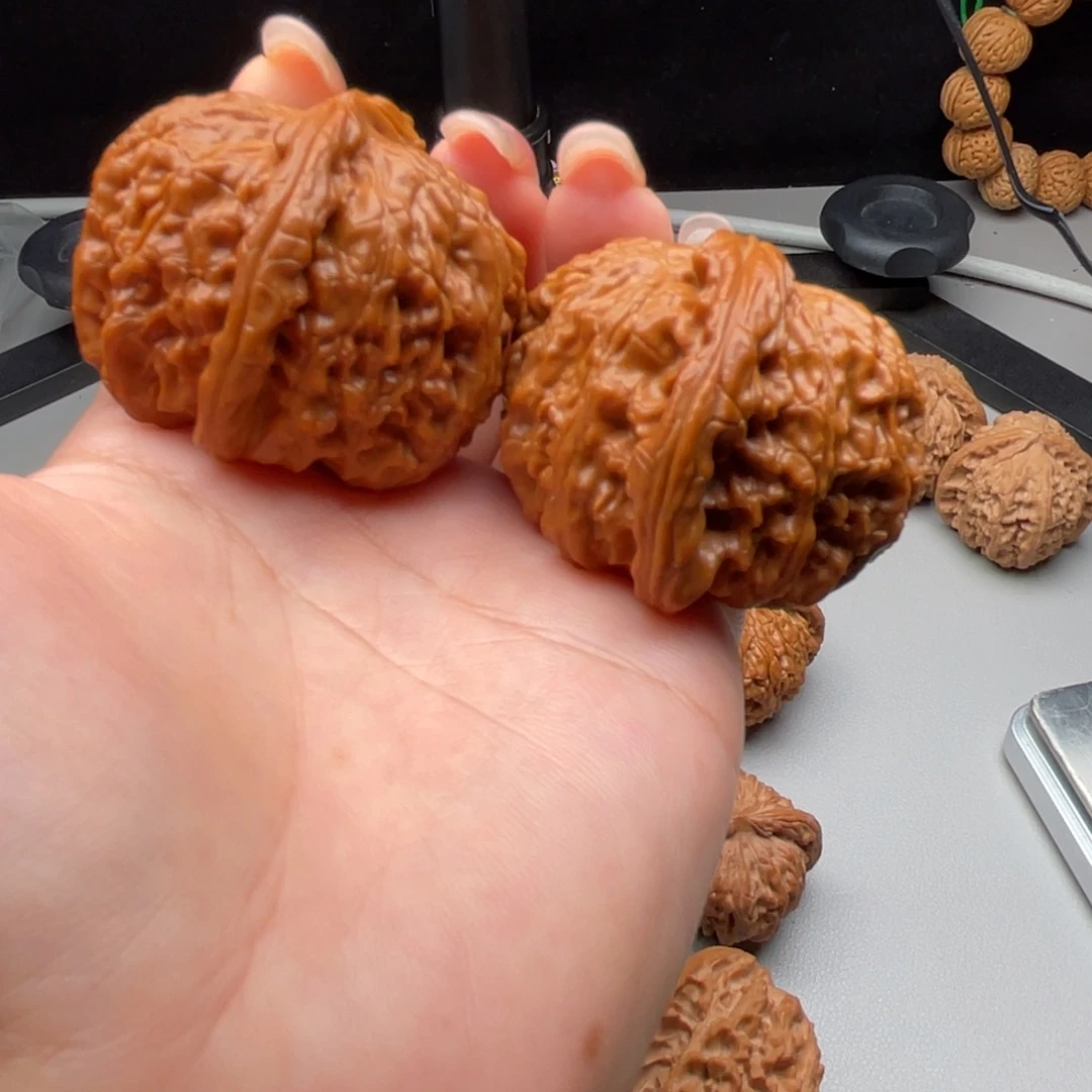 文玩核桃白狮子44