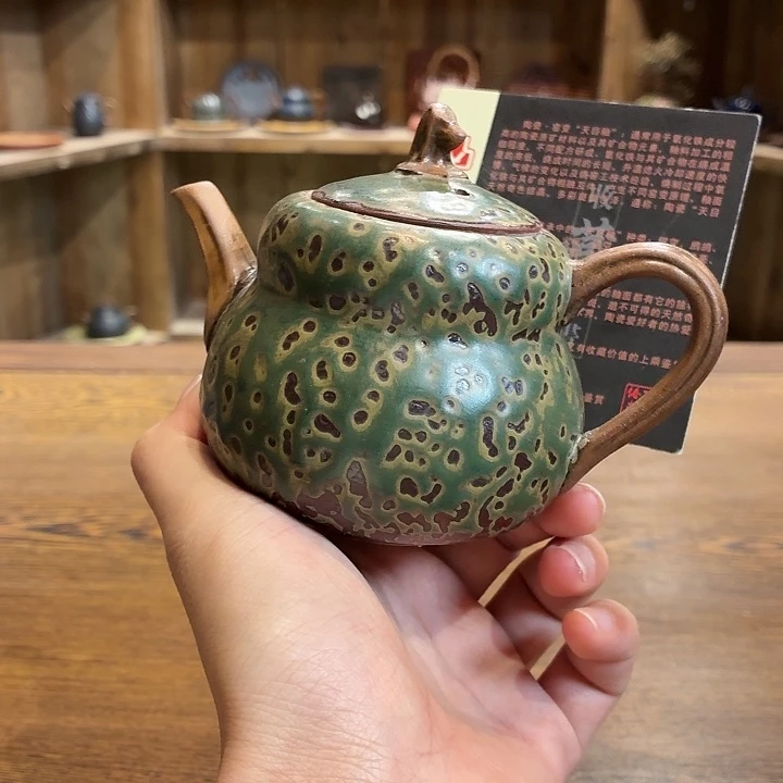柴烧老岩泥茶器皿