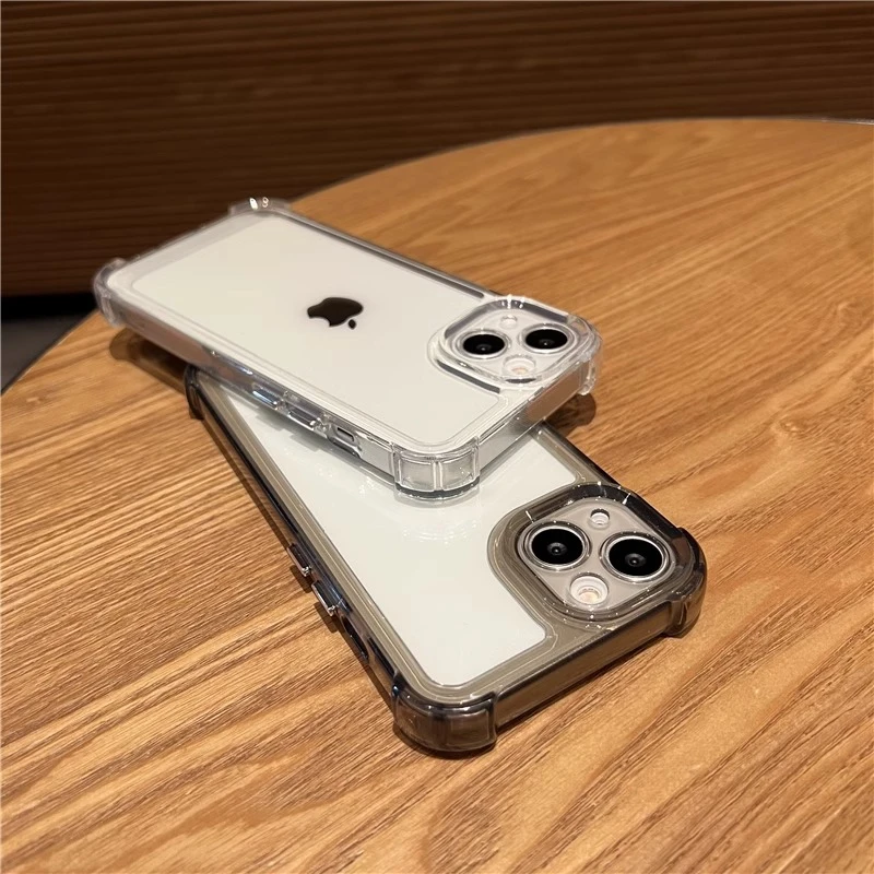 飞虎胜简约高级感适用iphone16promax苹果15手机壳14透明13防摔软