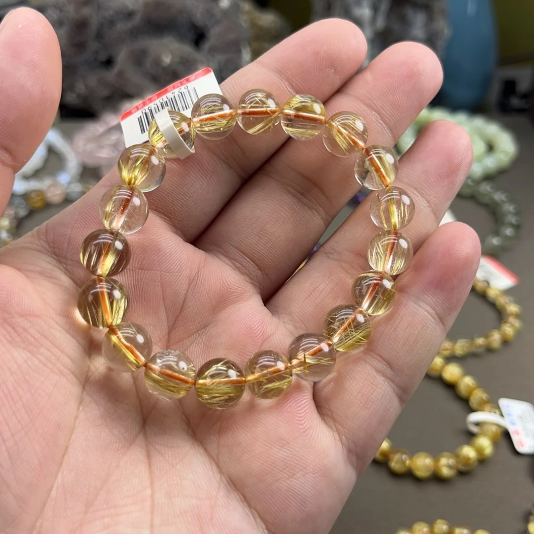 手串未镶嵌水晶阿**呀钛晶