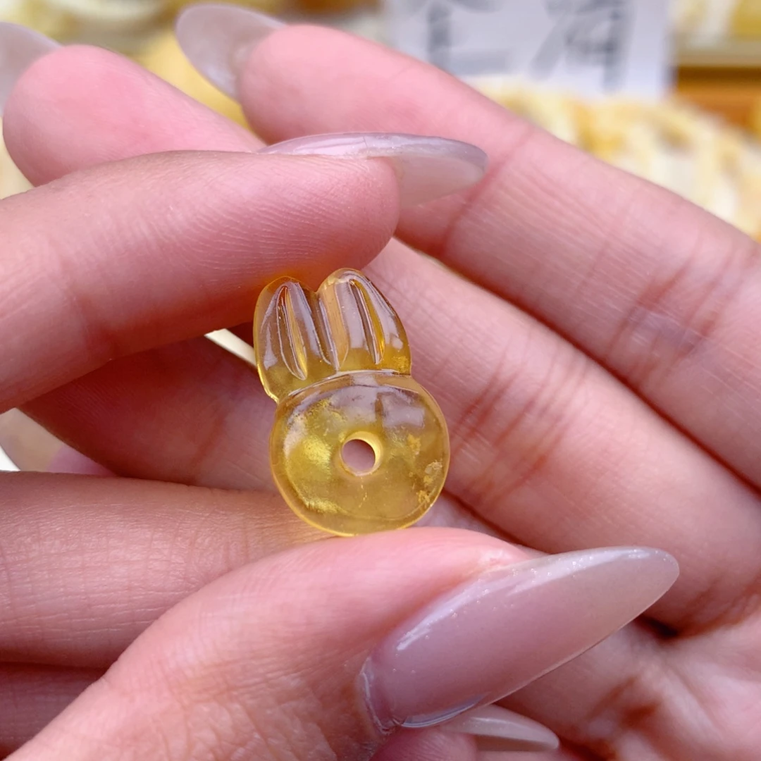 琥珀未镶嵌珠宝奇石