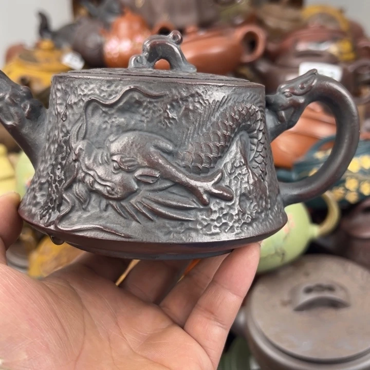 紫砂茶壶紫砂壶划痕磕碰