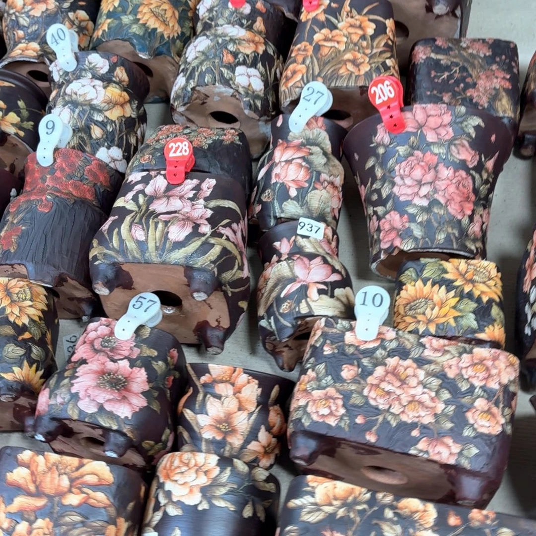 紫砂花盆陶瓷多肉花盆精品