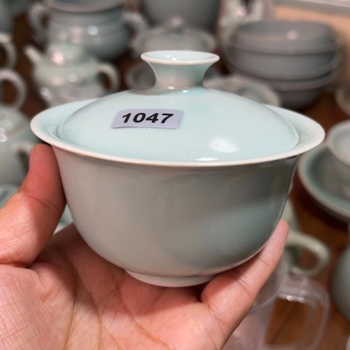 杯子1047两才青鸾汝瓷原矿釉