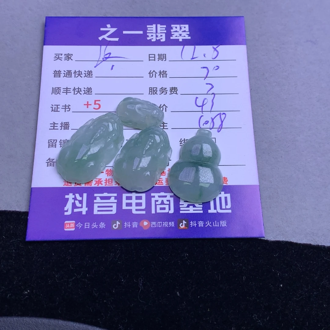 颈饰未镶嵌翡翠这***名