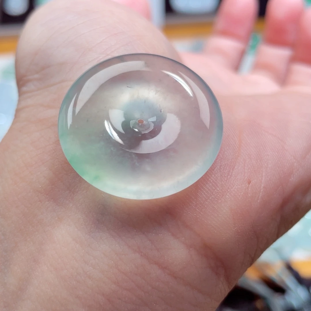 颈饰未镶嵌翡翠平安扣