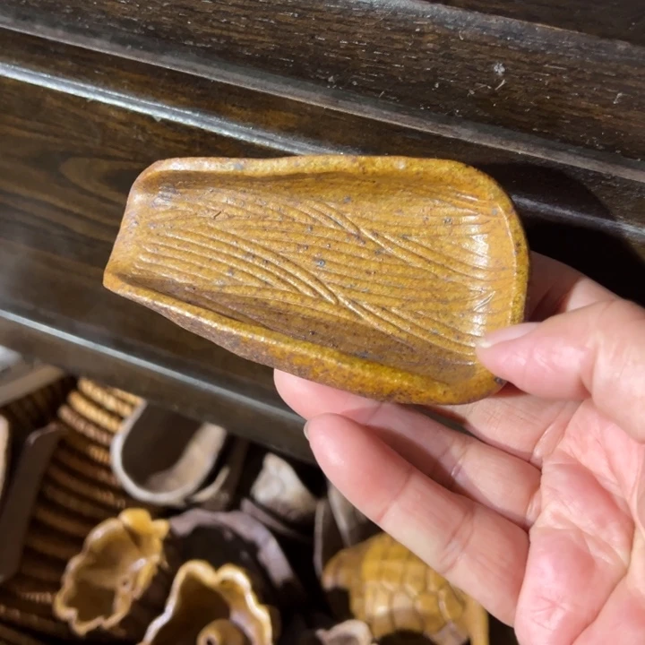 缸茶则原谷烧高温粗瓷