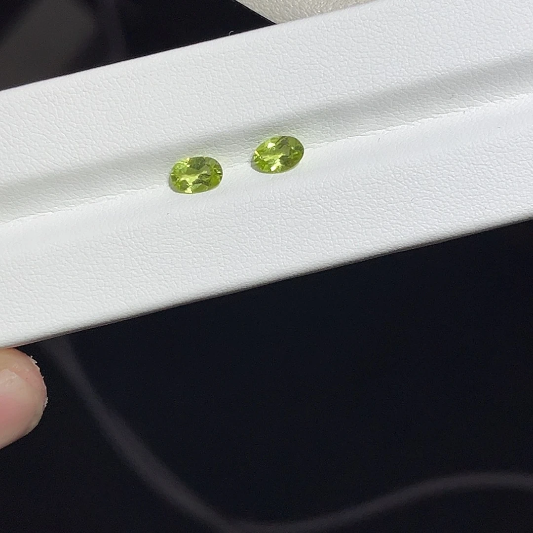 未镶嵌橄榄石笔搁裸石4x6