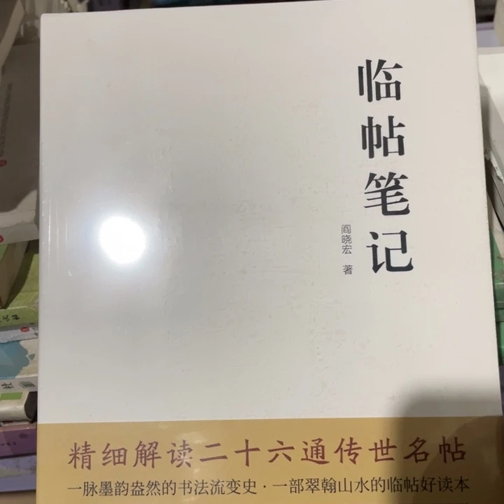 临帖笔记正版塑封全新