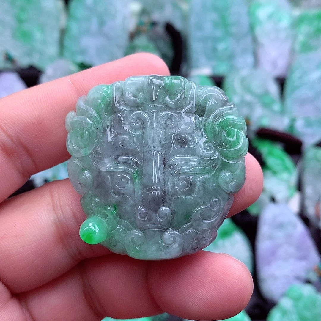 翡翠吊坠(不含链)未镶嵌