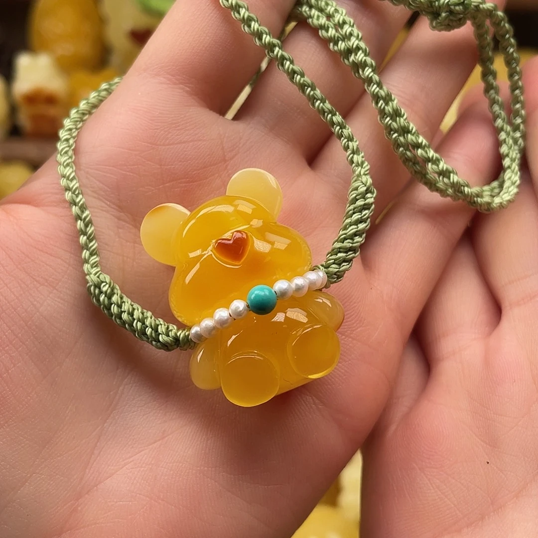 琥珀未镶嵌珠宝奇石