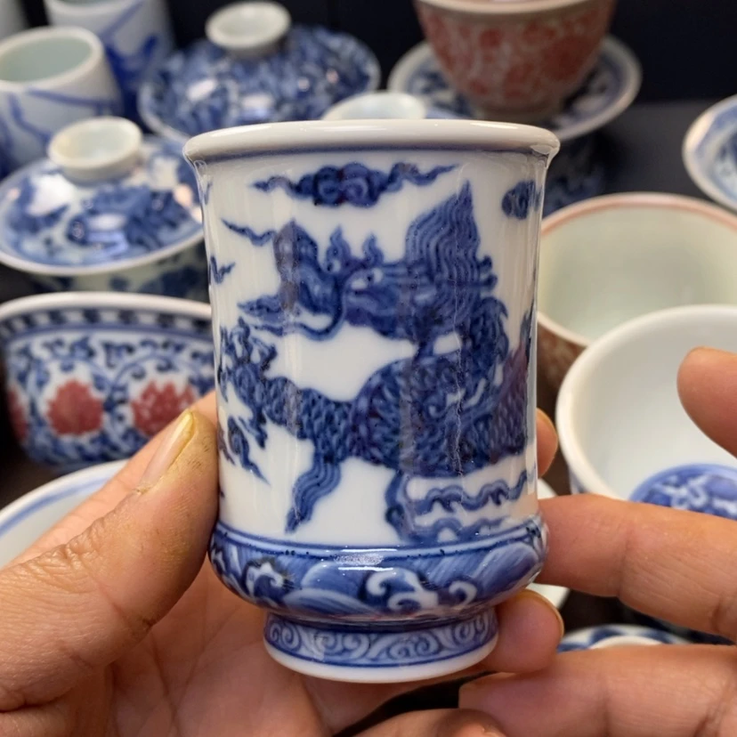 【闪购商品】景德镇青花主人杯