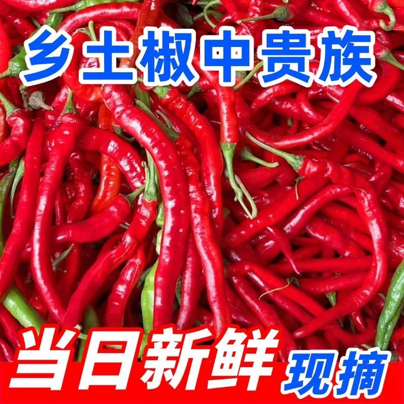 湖南本地红辣椒(剁椒，辣椒酱，豆瓣酱，晒干辣椒）