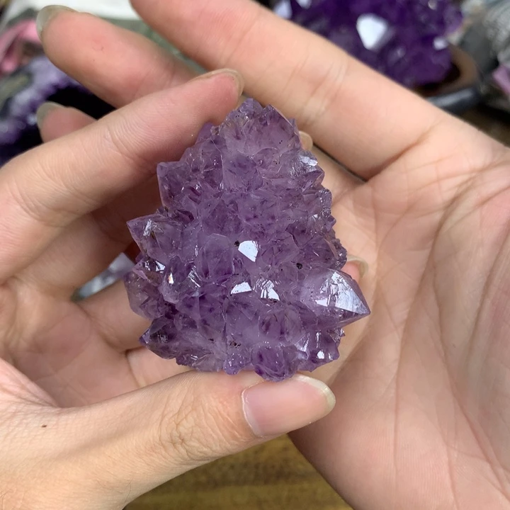 水晶大型摆件（非配饰）未镶嵌紫晶圣诞树