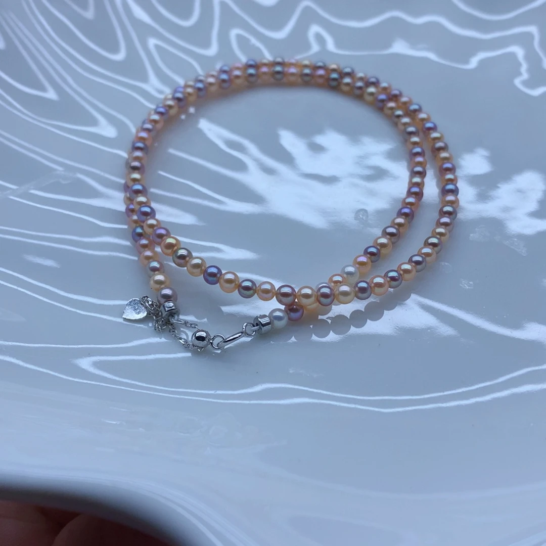 淡水珍珠颈饰未镶嵌云*嫣