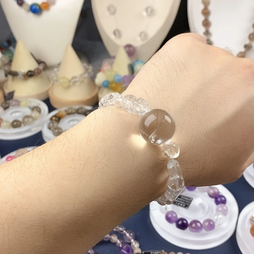 银S925镶嵌手链水晶