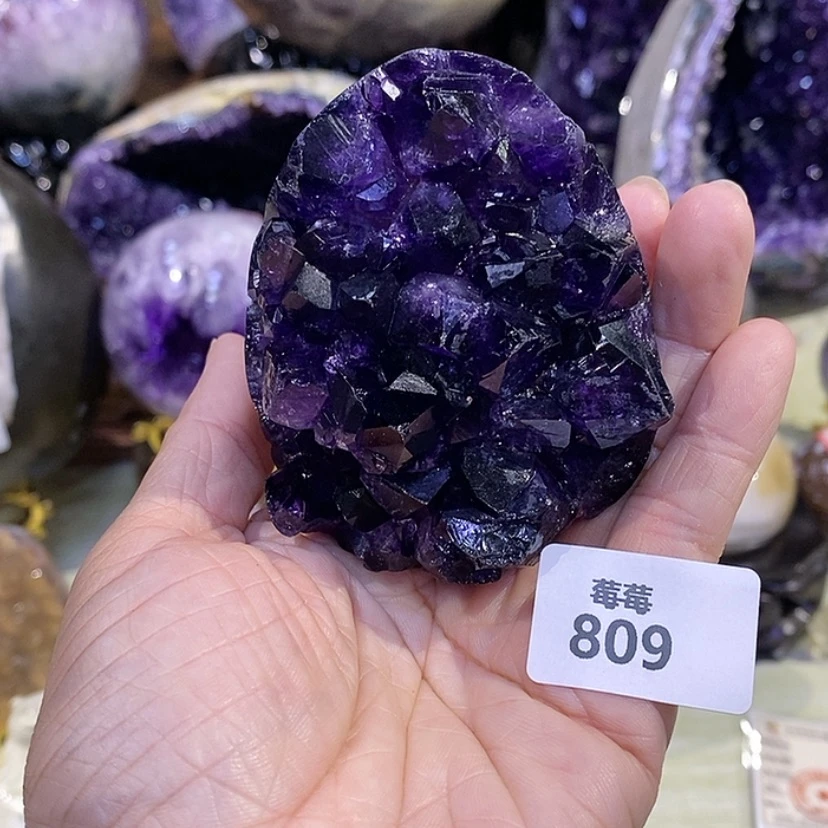 【闪购商品】未镶嵌珠宝半成品紫晶