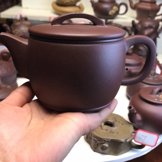 紫砂茶壶放*汉瓦紫砂茶具