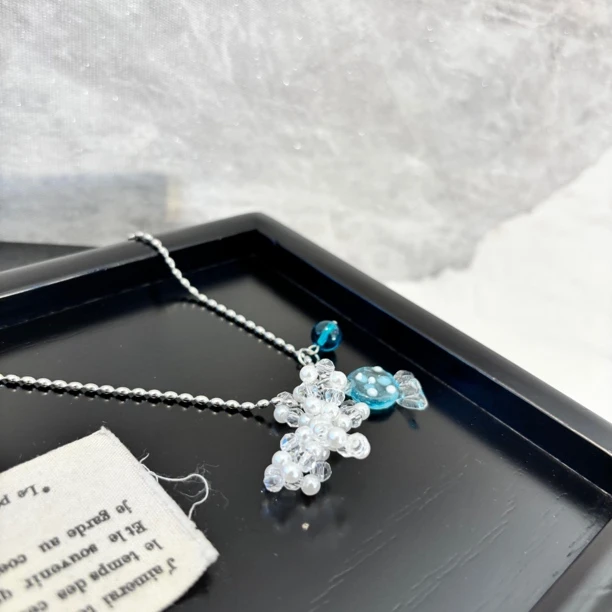 铜合金项链 糖果zz气球狗项链XL3459