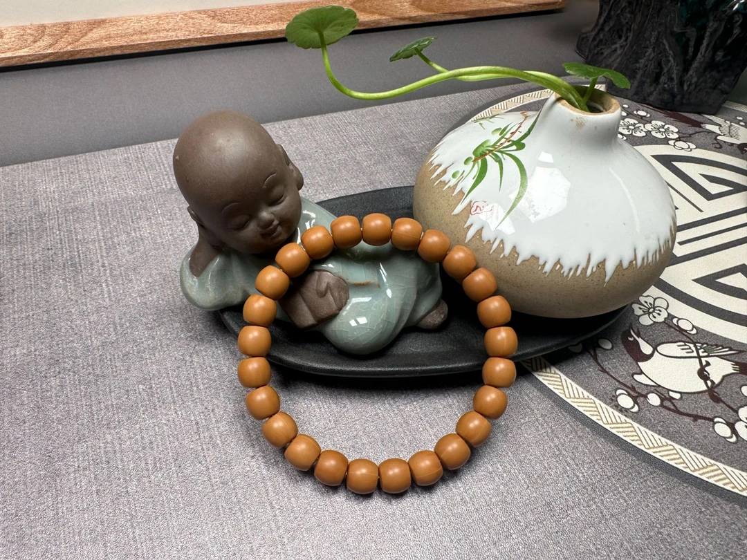 原皮原色9.2直切全品无瑕猴头手串