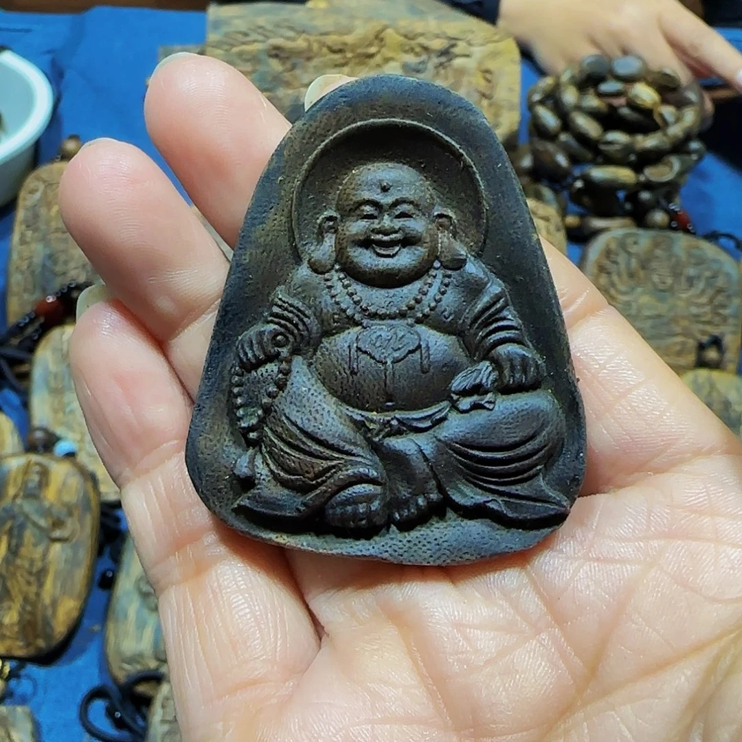 老***家沉香沉香碎屑海南沉香奇楠天然野生包头佛公9.18克