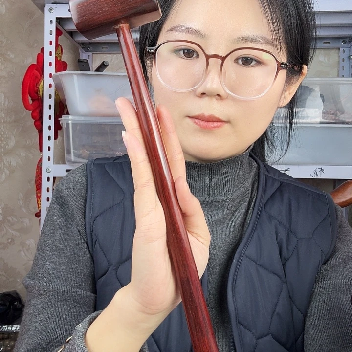 檀香紫檀（小叶紫檀）小叶紫檀按摩锤