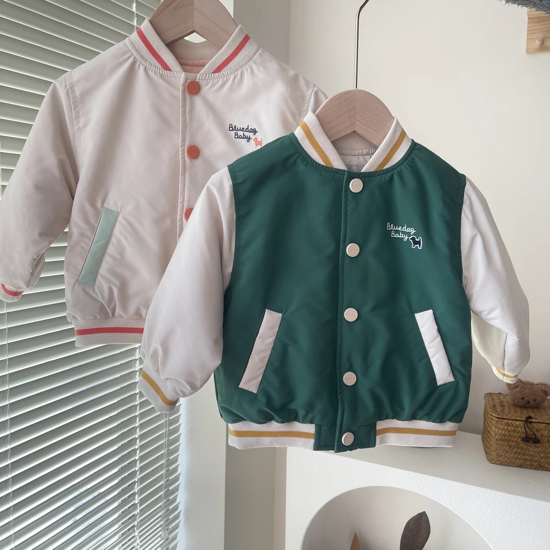 韩单 小狗狗 25春款 中性款 两色 棒球服外套