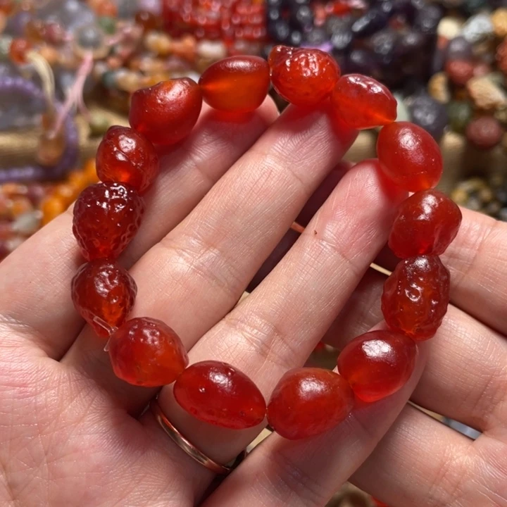 玛瑙/玉髓合金手链