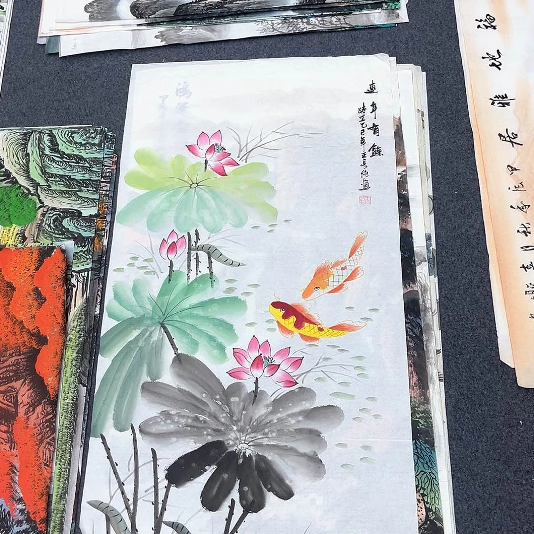 国画明月的直播间10