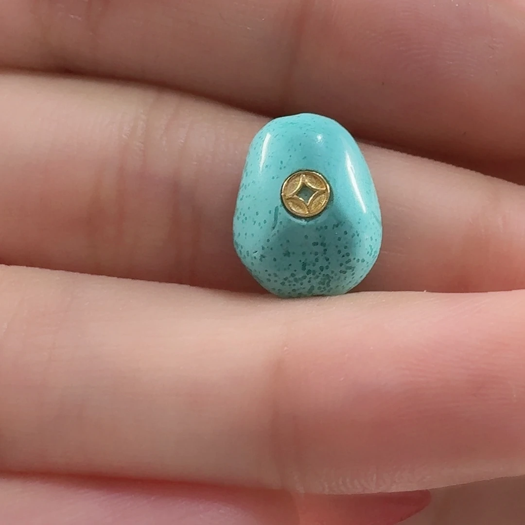 绿松石未镶嵌吊坠(不含链)